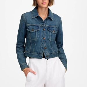 Madewell Denim Jacket Small Versatile Layering Boho Western Versatile Like New